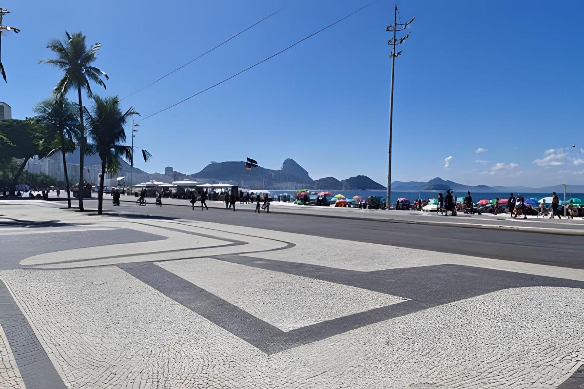 Studio Pe Na Areia Em Copacabana Rio de Janeiro Dış mekan fotoğraf